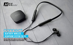 MEE audio T1N1 vezetékmentes jeltovábbító rendszer TV nézéshez (Connect jeltovábbító + N1 fülhallgató) (MEE-CMB-T1N1-MEE)