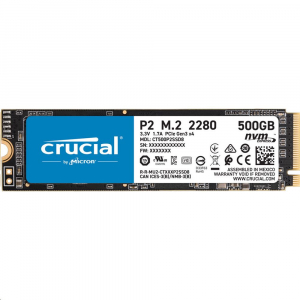 500GB Crucial SSD M.2 P2 meghajtó (CT500P2SSD8)