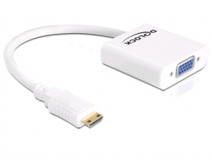 Delock HDMI-mini C adapter apa > VGA anya (65348)