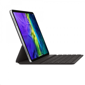 Apple iPad Pro 11" (2. gen) Smart Keyboard Folio magyar kiosztással fekete  (MXNK2MG/A)