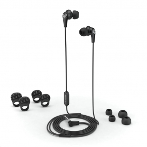 JLAB JBUDS Pro Signature Earbuds mikrofonos fülhallgató fekete (IEUEPRORBLK123)