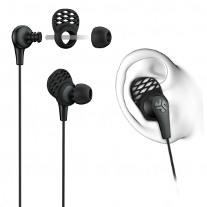 JLAB JBUDS Pro Signature Earbuds mikrofonos fülhallgató fekete (IEUEPRORBLK123)