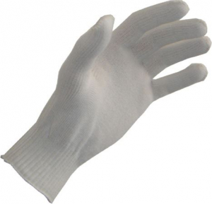 Pamutkesztyű háromszálas 10/XL-méret 10 pár (120634)