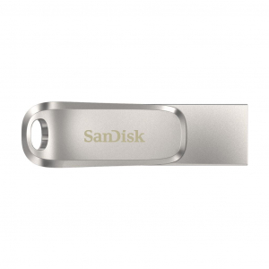 Pen Drive 128GB USB 3.1 Gen1 SanDisk Dual Drive Luxe ezüst (SDDDC4-128G-G46 / 186464)