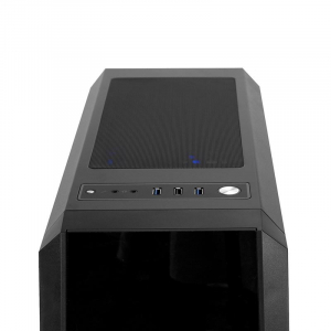 Chieftec GL-03B-OP SCORPION 3 táp nélkül ablakos ház fekete