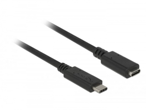 Delock 85533 SuperSpeed USB (USB 3.1 Gen 1) USB Type-C  apa>anya kábel 1m fekete