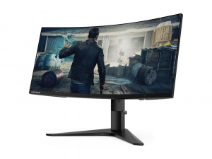 34" Lenovo G34w-10 ívelt LCD monitor fekete (66A1GACBEU)