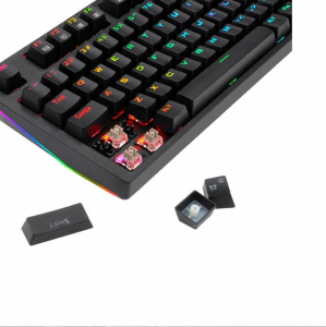 Redragon K592-PRO AMSA-Pro Gaming V-Optical Brown billentyűzet (K592RGB-PRO_BROWN_HU)