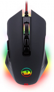 Redragon Dagger 2 optikai gaming egér fekete (M715RGB-1)