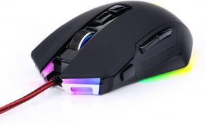 Redragon Dagger 2 optikai gaming egér fekete (M715RGB-1)