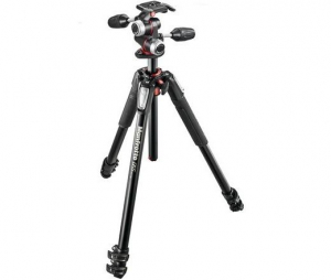 Manfrotto MK055XPRO3-3W  alu tripod 3D fejjel