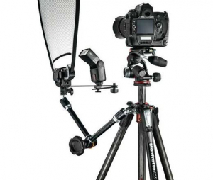 Manfrotto MK055XPRO3-3W  alu tripod 3D fejjel