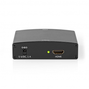 Nedis VGA – HDMI konverter 1-irányú - VGA + 2 db RCA (L/R) bemenet (VCON3454AT)