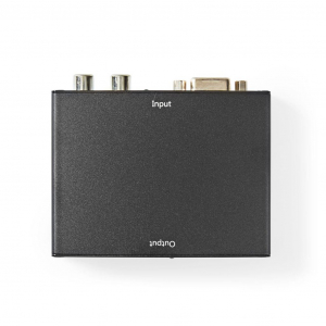 Nedis VGA – HDMI konverter 1-irányú - VGA + 2 db RCA (L/R) bemenet (VCON3454AT)