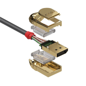 Lindy DisplayPort 1.2 Gold Line kábel 10m (36296)