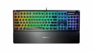 Steelseries Apex 3 US gamer billentyűzet fekete (64795)