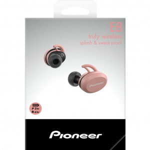 Pioneer SE-E8TW-P mikrofonos Bluetooth fülhallgató rózsaszín