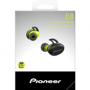 Pioneer SE-E8TW-Y mikrofonos Bluetooth fülhallgató sárga