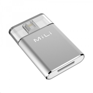 Pen Drive 64GB Mili iData Pro ez&uuml;st-feh&eacute;r (MILI-HI-D92-64S)