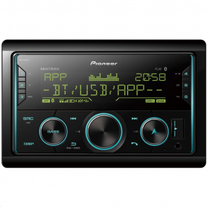 Pioneer MVH-S620BT Bluetooth/USB/AUX autóhifi fejegység fekete