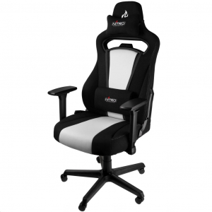 Nitro Concepts E250 gaming szék fekete-fehér (NC-E250-BW)