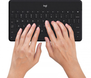 Logitech Keys-To-Go vezeték nélküli UK billentyűzet fekete (920-006710)