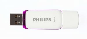 Pen Drive 64GB Philips Snow Edition Purple USB 2.0 (FM64FD70B/00)