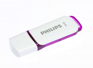 Pen Drive 64GB Philips Snow Edition Purple USB 2.0 (FM64FD70B/00)