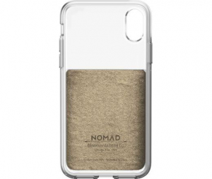 Nomad Clear iPhone X tok átlátszó-barna (NM218R0200)