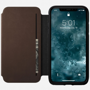 Nomad Rugged Tri-Folio iPhone XS flip tok barna (NM21FR0H50)