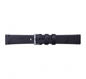 Samsung Galaxy Watch Essex bőrszíj (20mm) fekete (GP-R815BREEAAA)