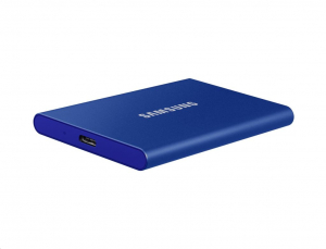 500GB Samsung T7 külső SSD meghajtó kék (MU-PC500H)