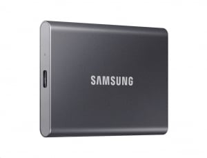 500GB Samsung T7 külső SSD meghajtó szürke (MU-PC500T)