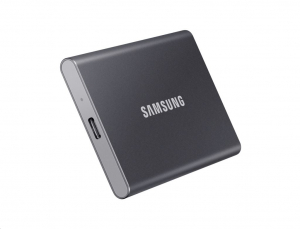 500GB Samsung T7 külső SSD meghajtó szürke (MU-PC500T)