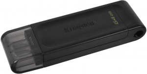 Pen Drive 64GB Kingston DataTraveler 70 USB-C (DT70/64GB)