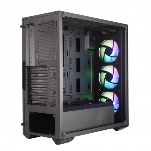 Cooler Master MasterBox MB511 ARGB táp nélküli ablakos ház fekete (MCB-B511D-KGNN-RGA)