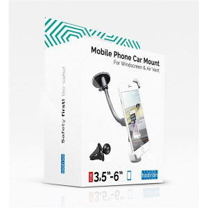 Hadron autós mobiltelefon tartó 3,5"-6"-os készülékekhez (MOB_03)