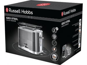Russell Hobbs 25250-56 Geo Steel kenyérpirító