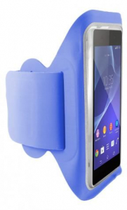 KSIX univerzális telefontartó karpánttok 5,7"-ig kék (BXFBRL02AZ)