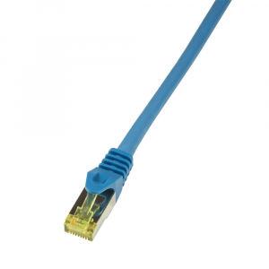 LogiLink 10G S/FTP PIMF PrimeLine patch kábel CAT6A 2m kék (CQ3056S)