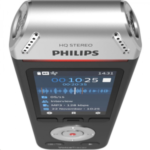 Philips DVT2110 diktafon fekete