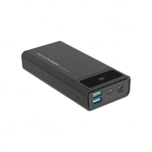 RealPower PB-20k PD Power Bank 20000mAh fekete (306949)