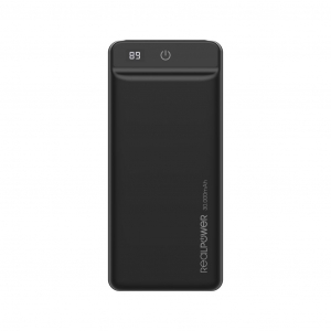 RealPower PB-30k PD Power Bank 30000mAh fekete (306950)