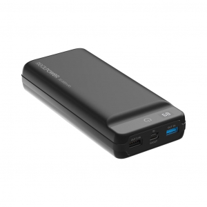 RealPower PB-30k PD Power Bank 30000mAh fekete (306950)
