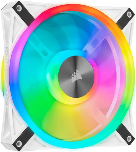 Corsair iCUE QL140 RGB 140mm PWM ház hűtő ventilátor fehér (CO-9050105-WW)