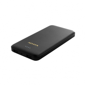 ADATA T10000 Power Bank 10000mAh fekete (AT10000-USBA-CBK)