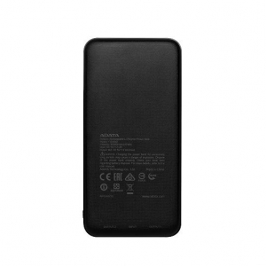 ADATA T10000 Power Bank 10000mAh fekete (AT10000-USBA-CBK)
