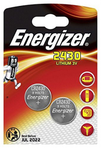 Energizer gombelem 3V CR2430 (2db/csomag)  (7638900379914)