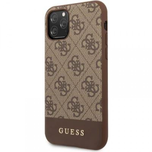 Guess 4G Stripe Apple iPhone 11 tok barna (GUHCN61G4GLBR)