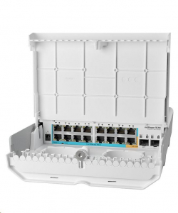 MikroTik netPower 15FR CRS318-1FI-15FR-2S-OUT 18 portos kültéri switch